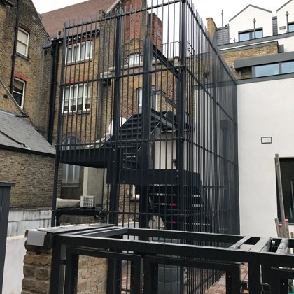 Laiptai Londone
